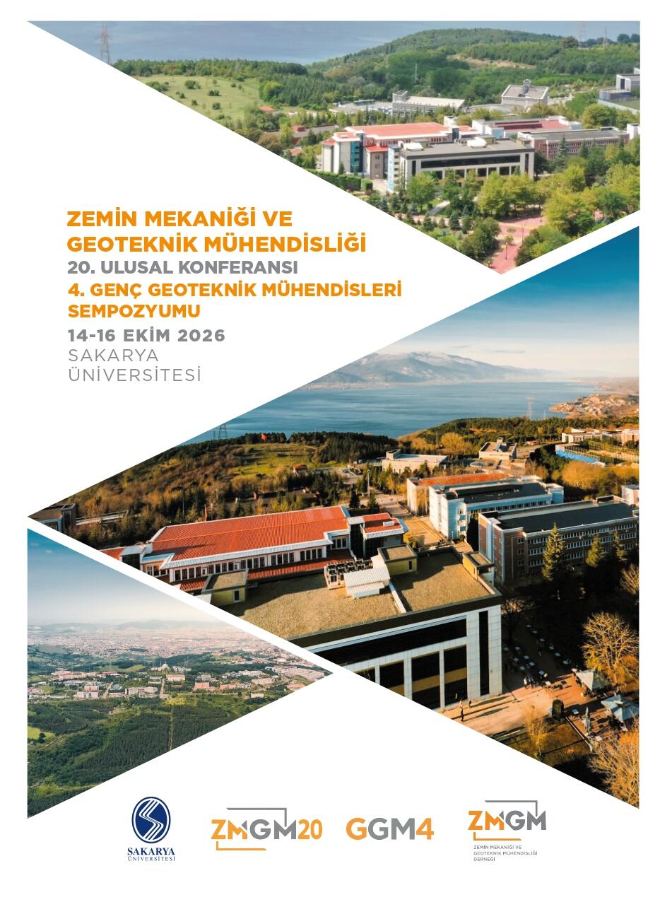 Zemin Mekanii Ve Geoteknik Mhendislii 20 Ulusal Konferans 4 Gen Geoteknik Mhendisleri Sempozyumu