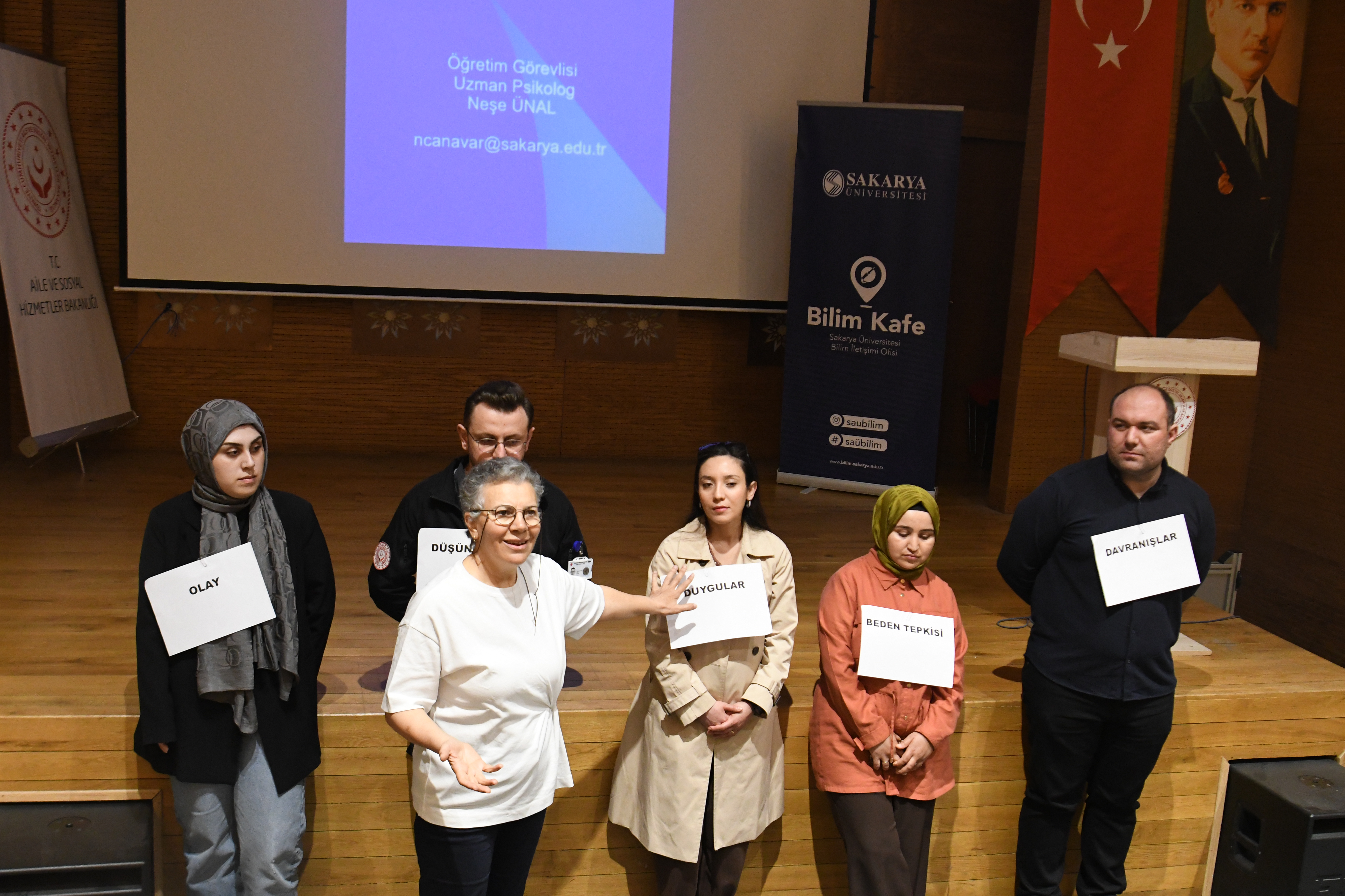 SAU Bilim Söyleşileri Devam Ediyor "Stres Algısal Bir Süreçtir"