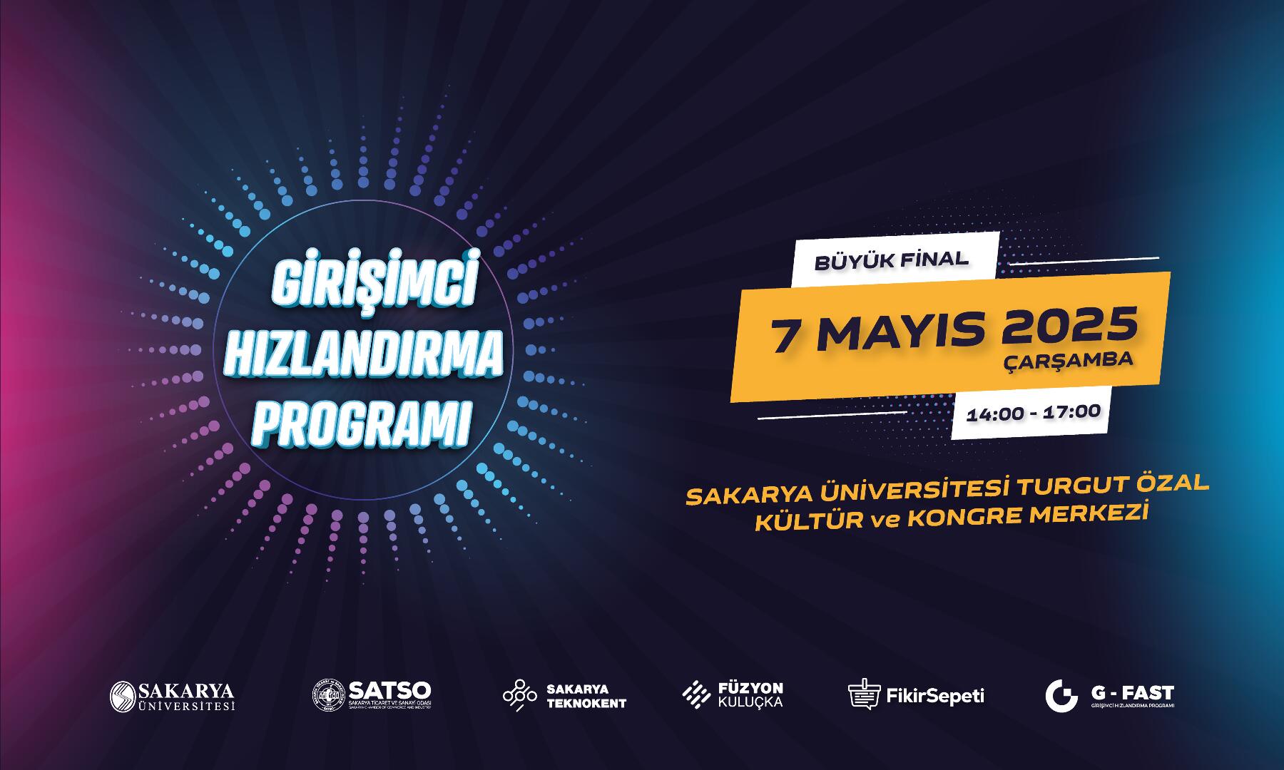 G-FAST/Fikir Sepeti 2025-1 Final Etkinliği Düzenleniyor