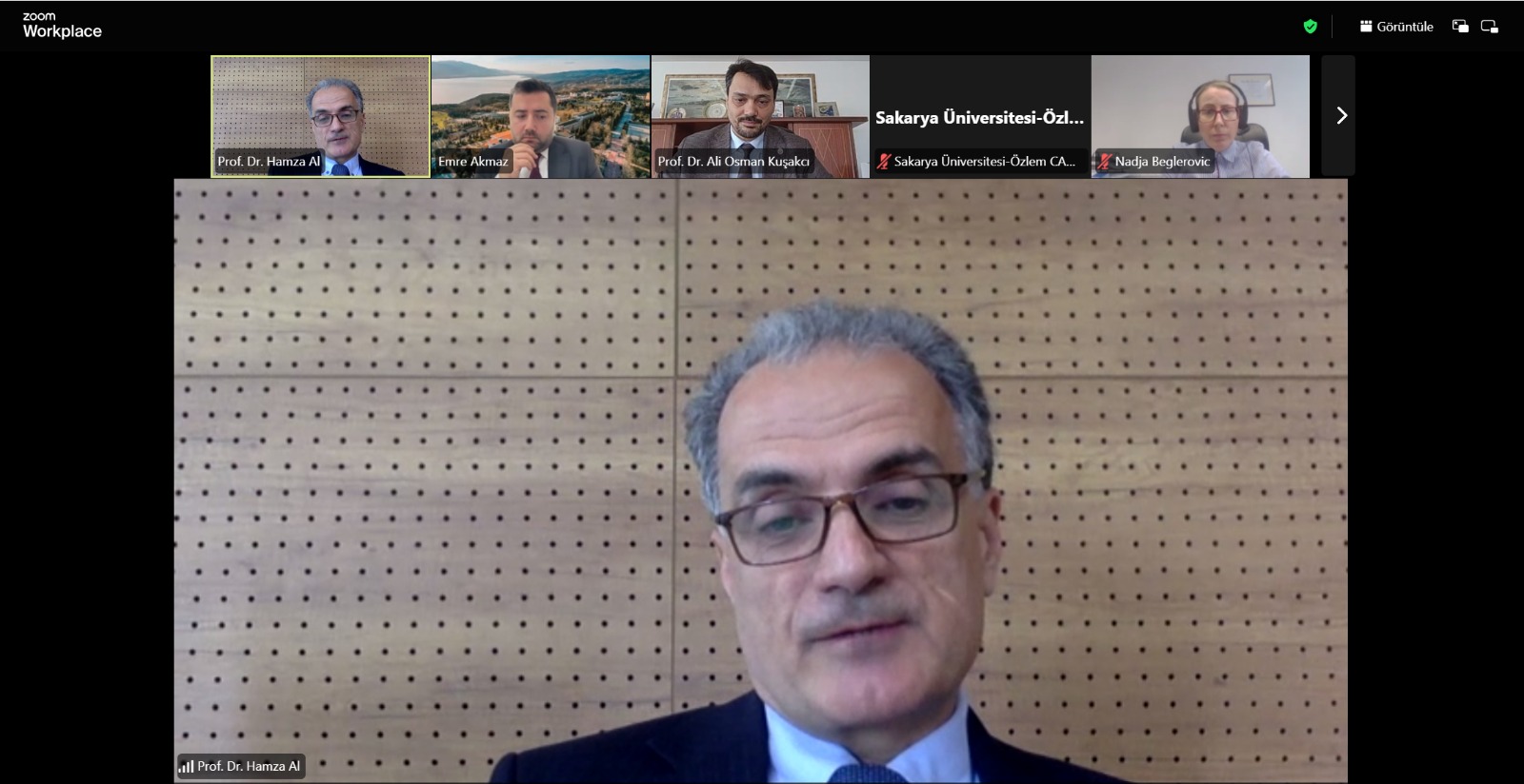 SAU ile Uluslararası Saraybosna Üniversitesi Arasında İş Birliği Toplantısı 