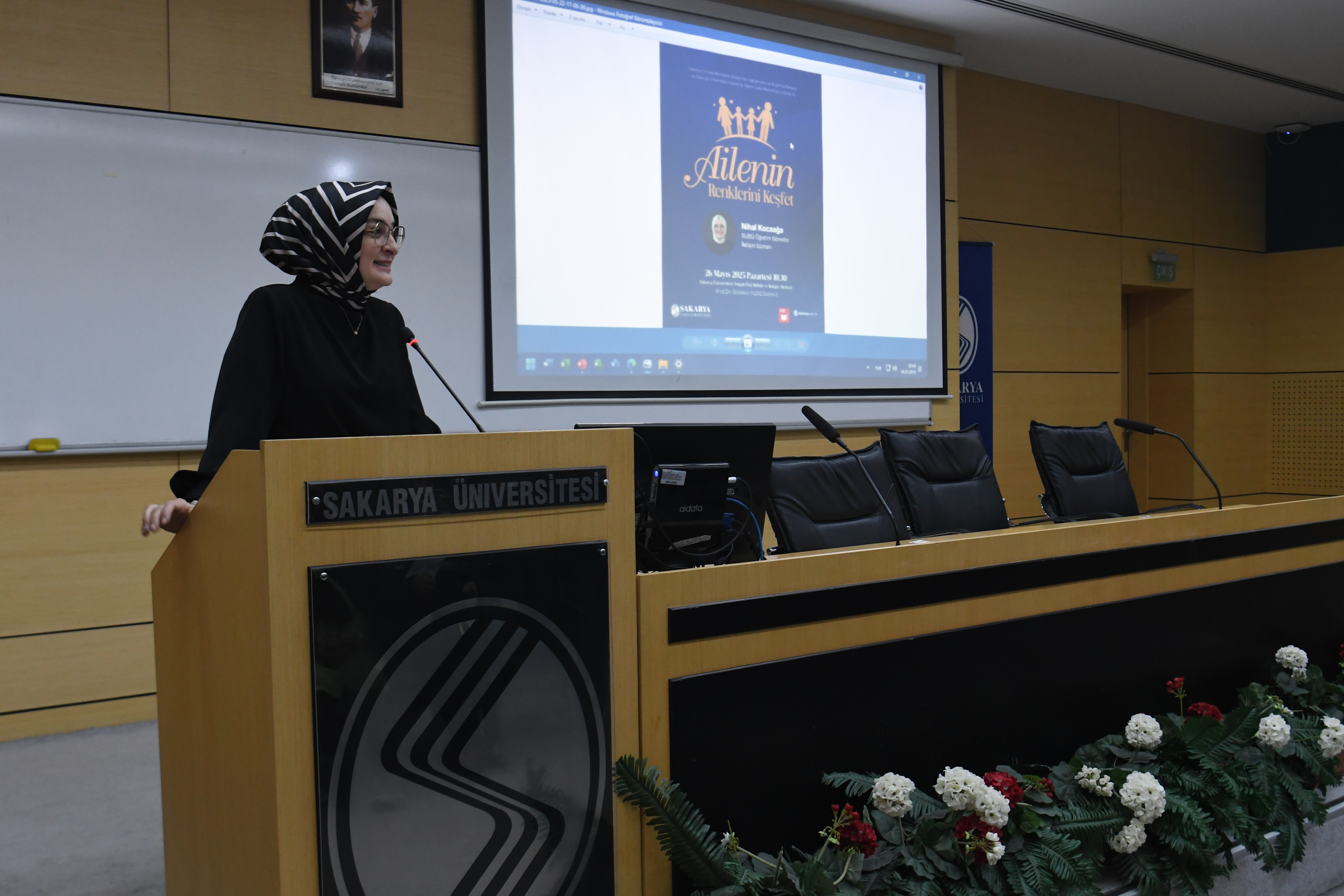 Sakarya Üniversitesinde “Ailenin Renklerini Keşfet” Eğitimi Düzenlendi