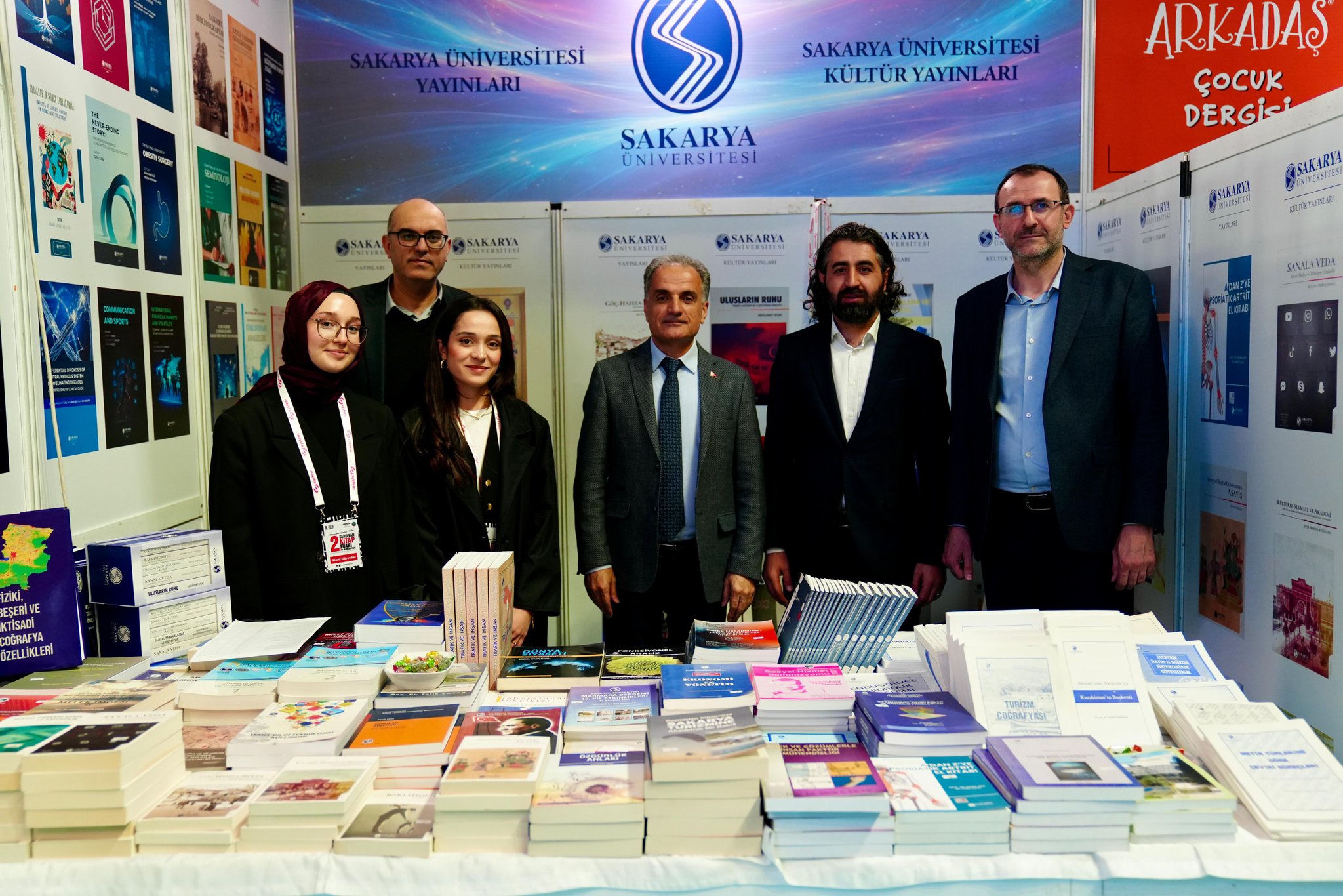 SAU Yayınları 2. Serdivan Kitap Fuarında Okurlarla Buluşuyor