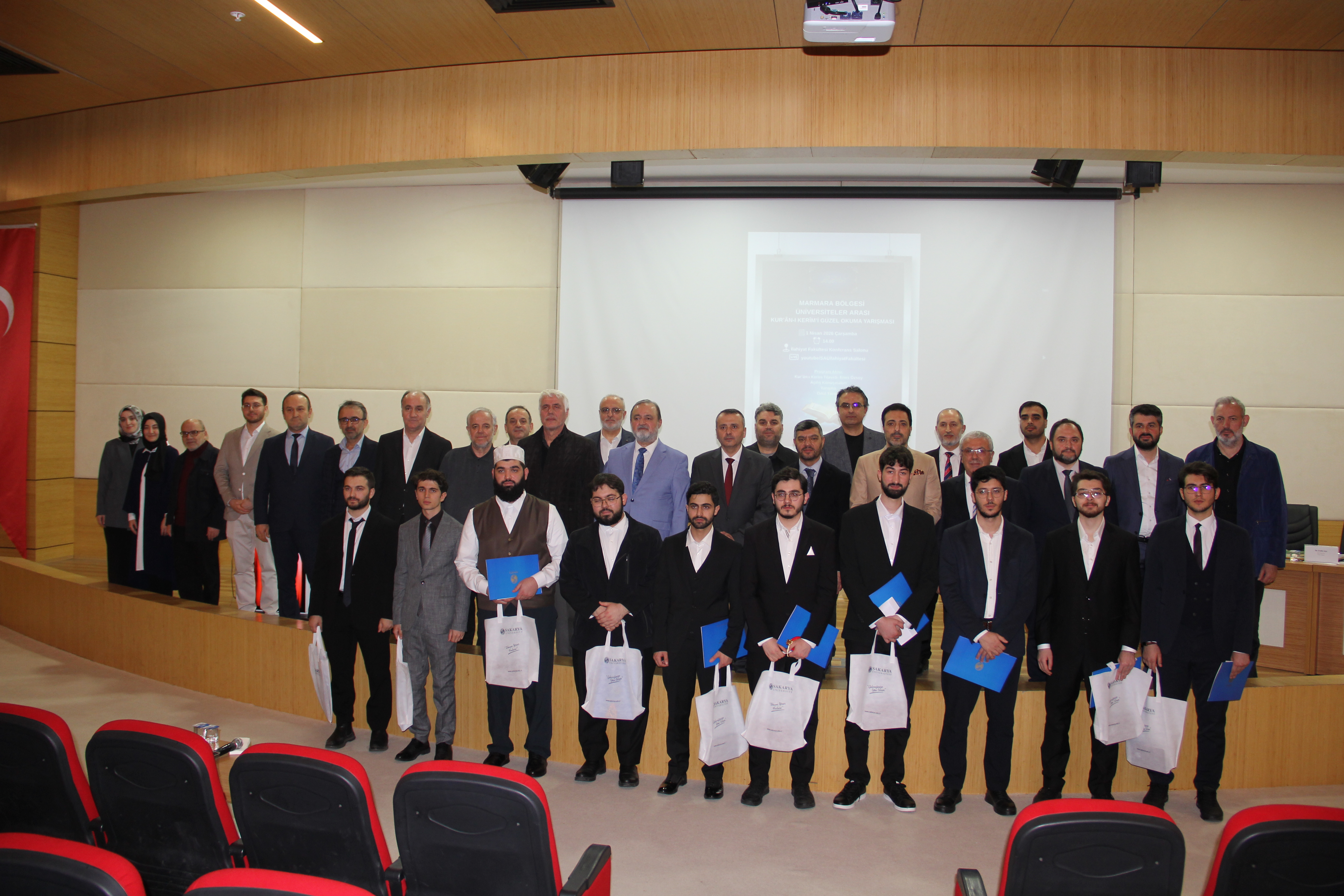 SAU İlahiyat Fakültesi Kur’an-ı Kerim’i Güzel Okuma Yarışmasına Ev Sahipliği Yaptı