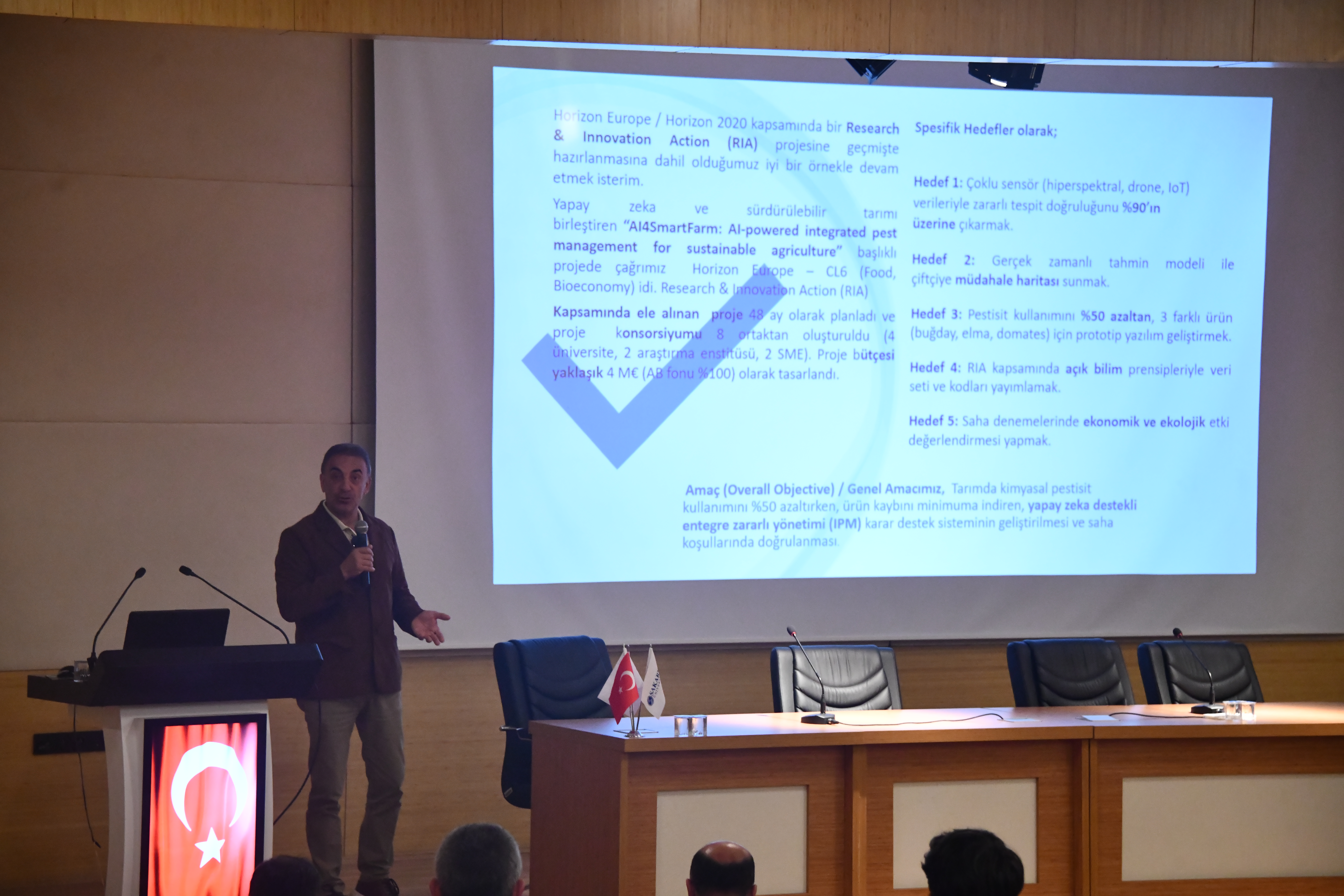 SAU'de “Çağrıdan Projeye” Etkinliği: Horizon Europe