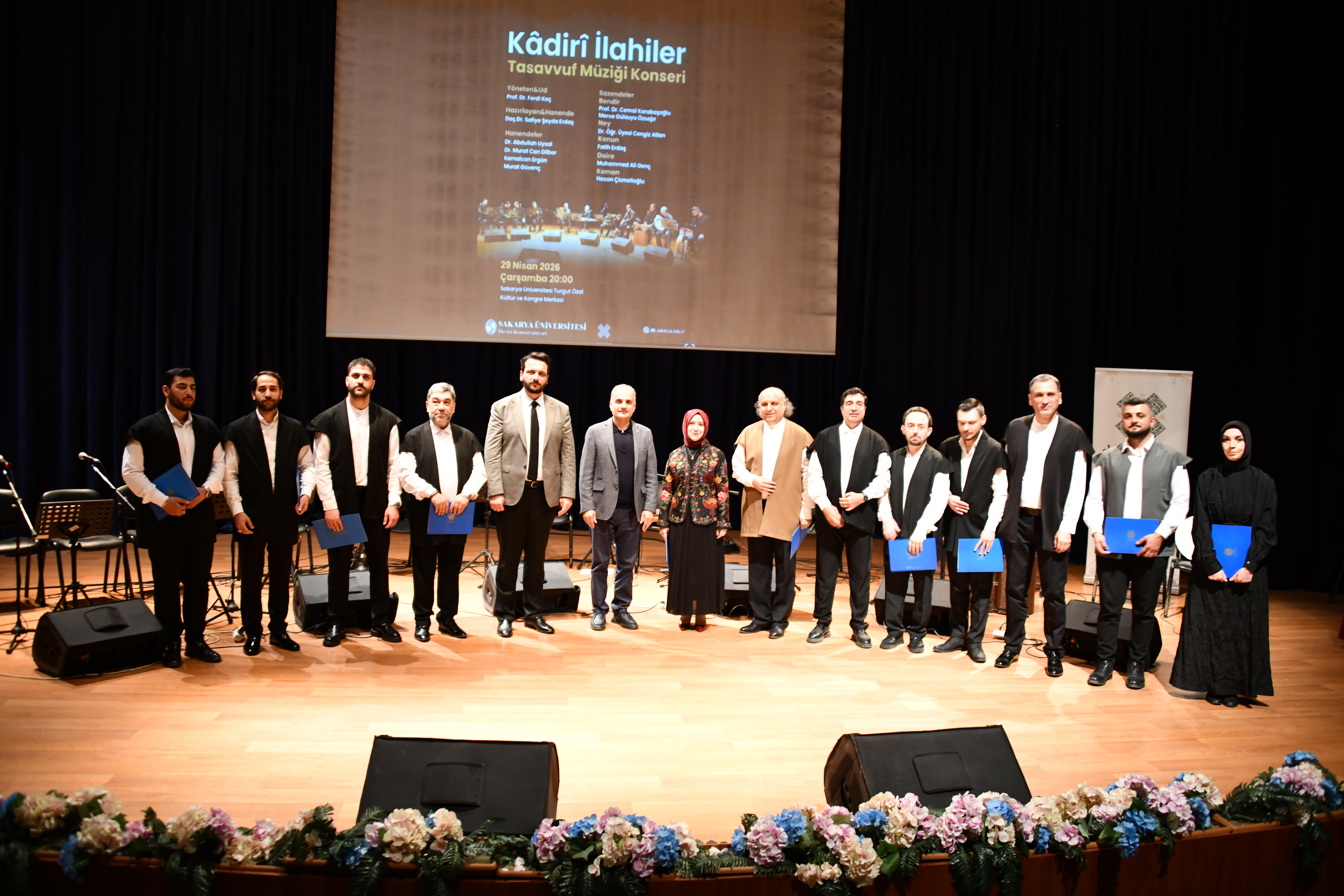 SAU'de Kâdirî İlâhilerle Tasavvuf Müziği Konseri Düzenlendi