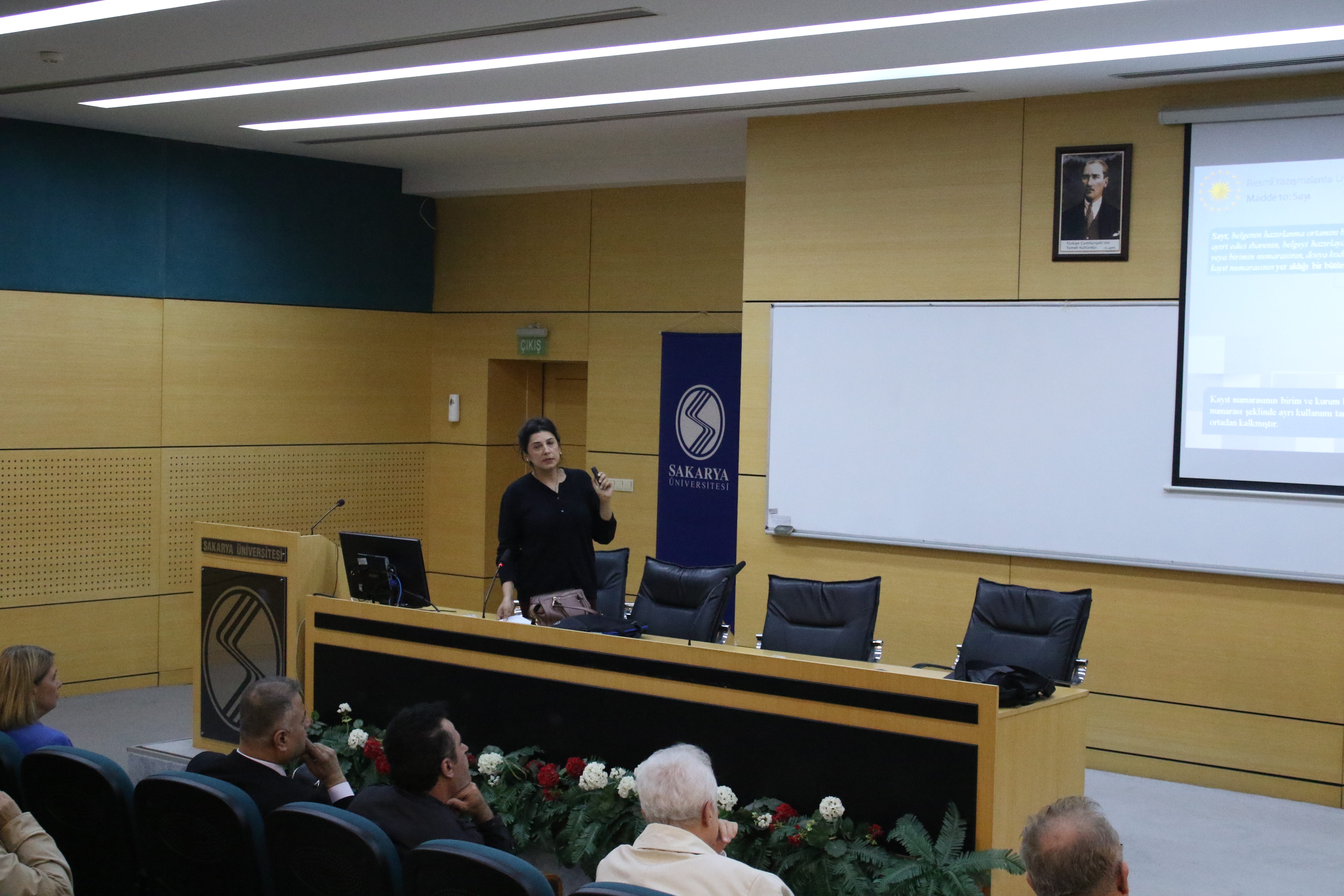 Sakarya Üniversitesinde “Resmi Yazışma Kuralları ve Bilgi Güvenliği” Eğitimi Düzenlendi