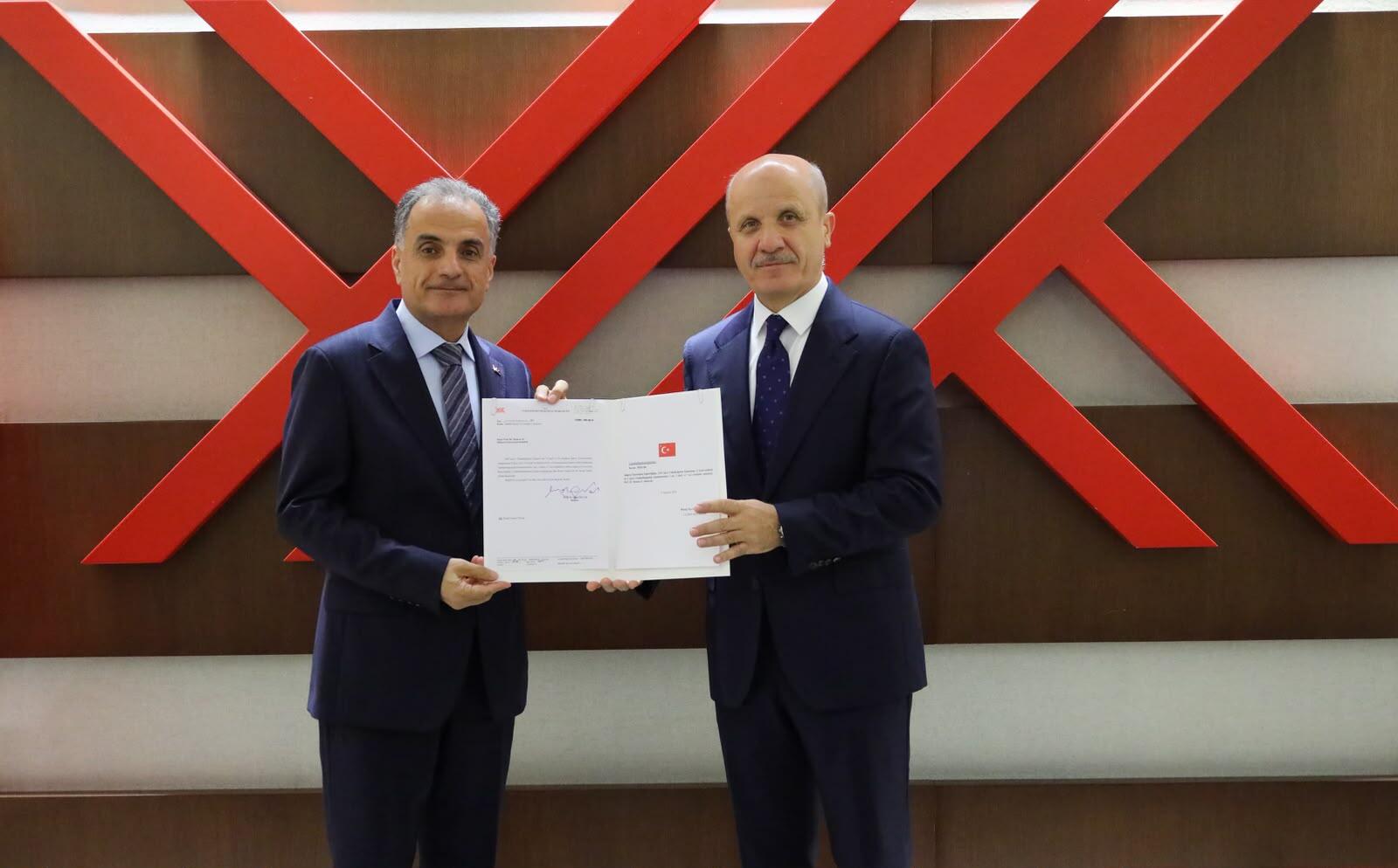 Prof. Dr. Hamza Al, Rektörlük Mazbatasını YÖK Başkanı Prof. Dr. Erol Özvar’dan Aldı