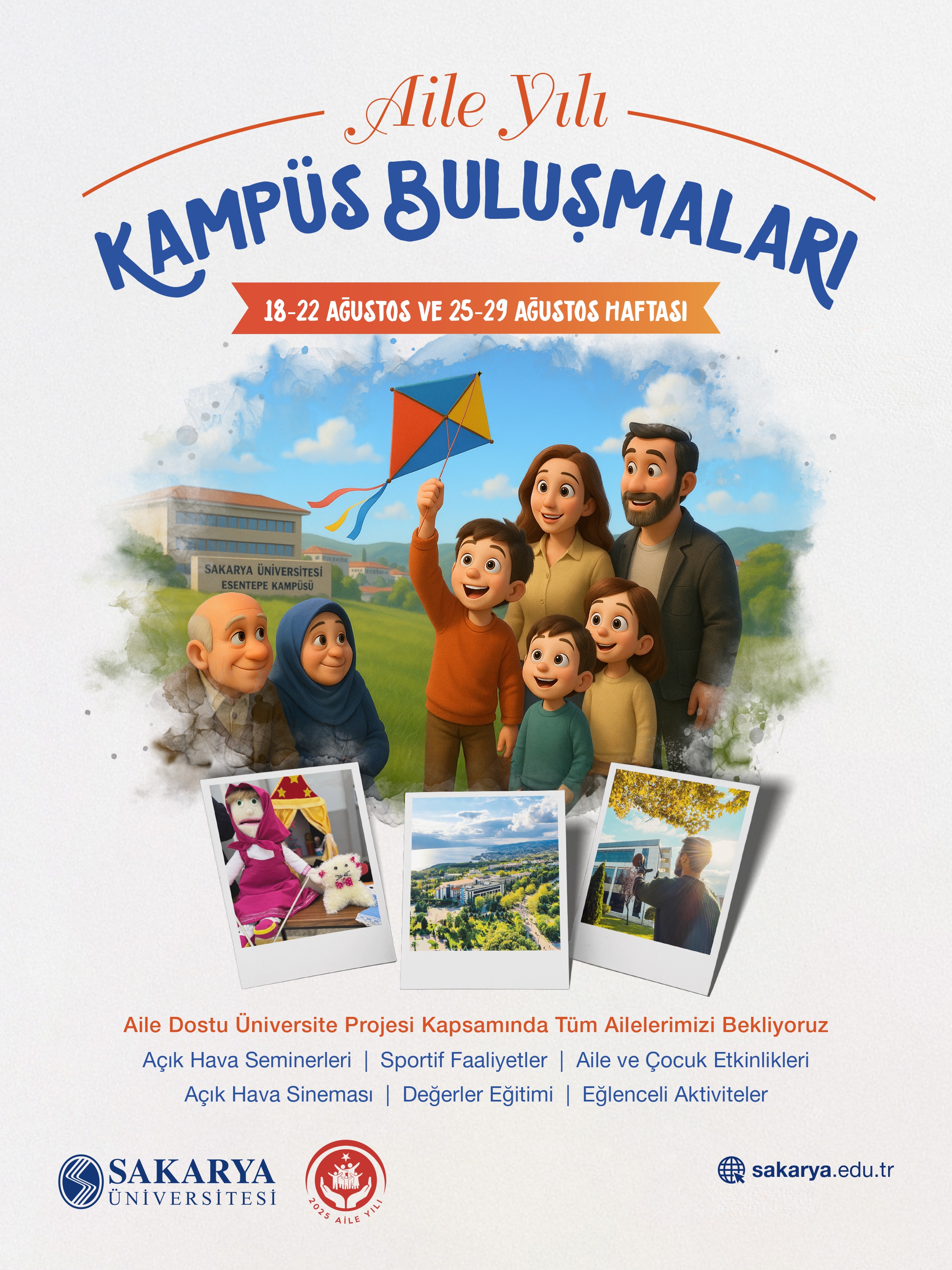 Sakarya Üniversitesi Aileleri Kampüste Buluşturuyor