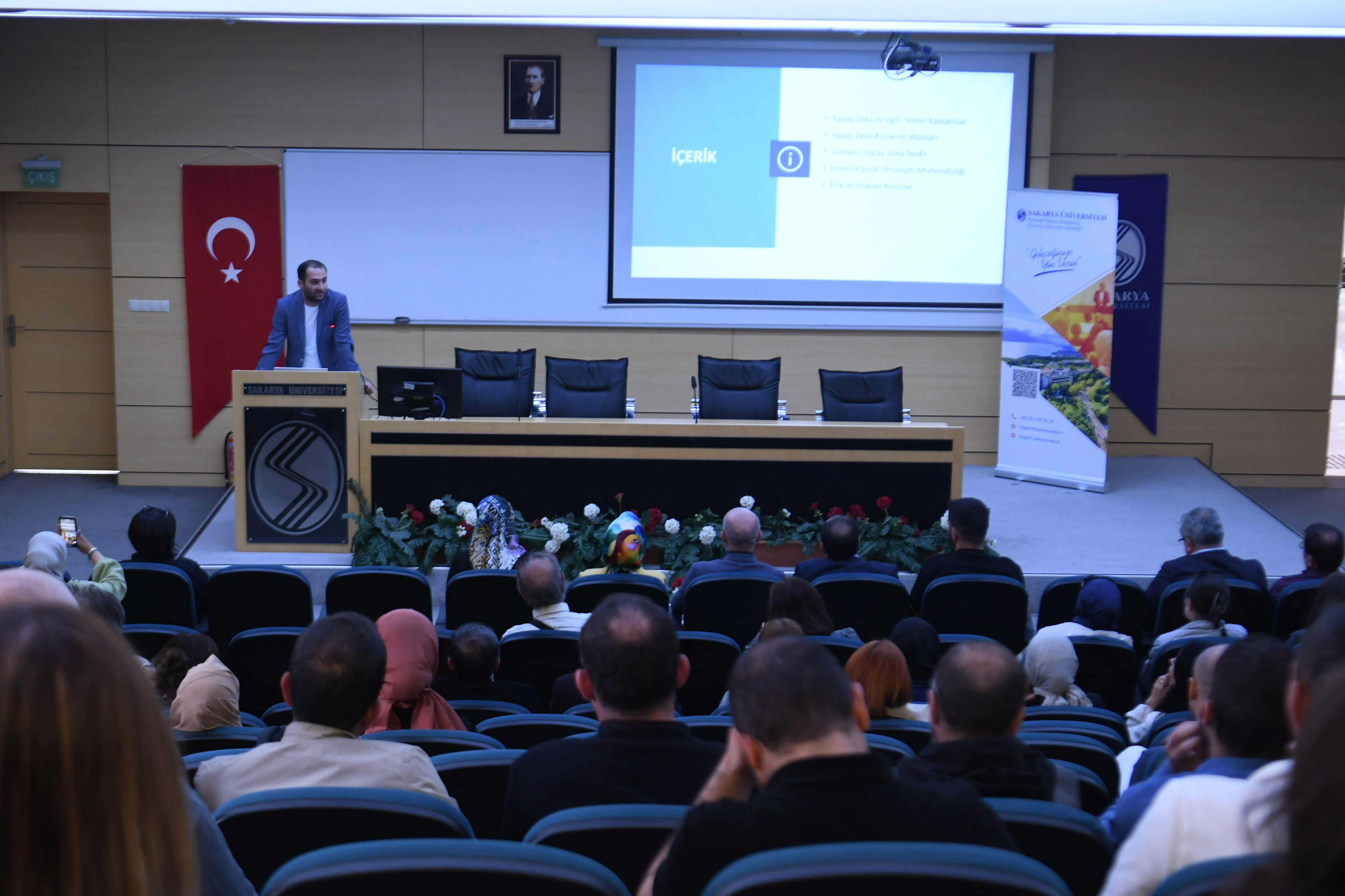  Sakarya Üniversitesinde Yapay Zekayı Keşfediyorum” Etkinliği Düzenlendi