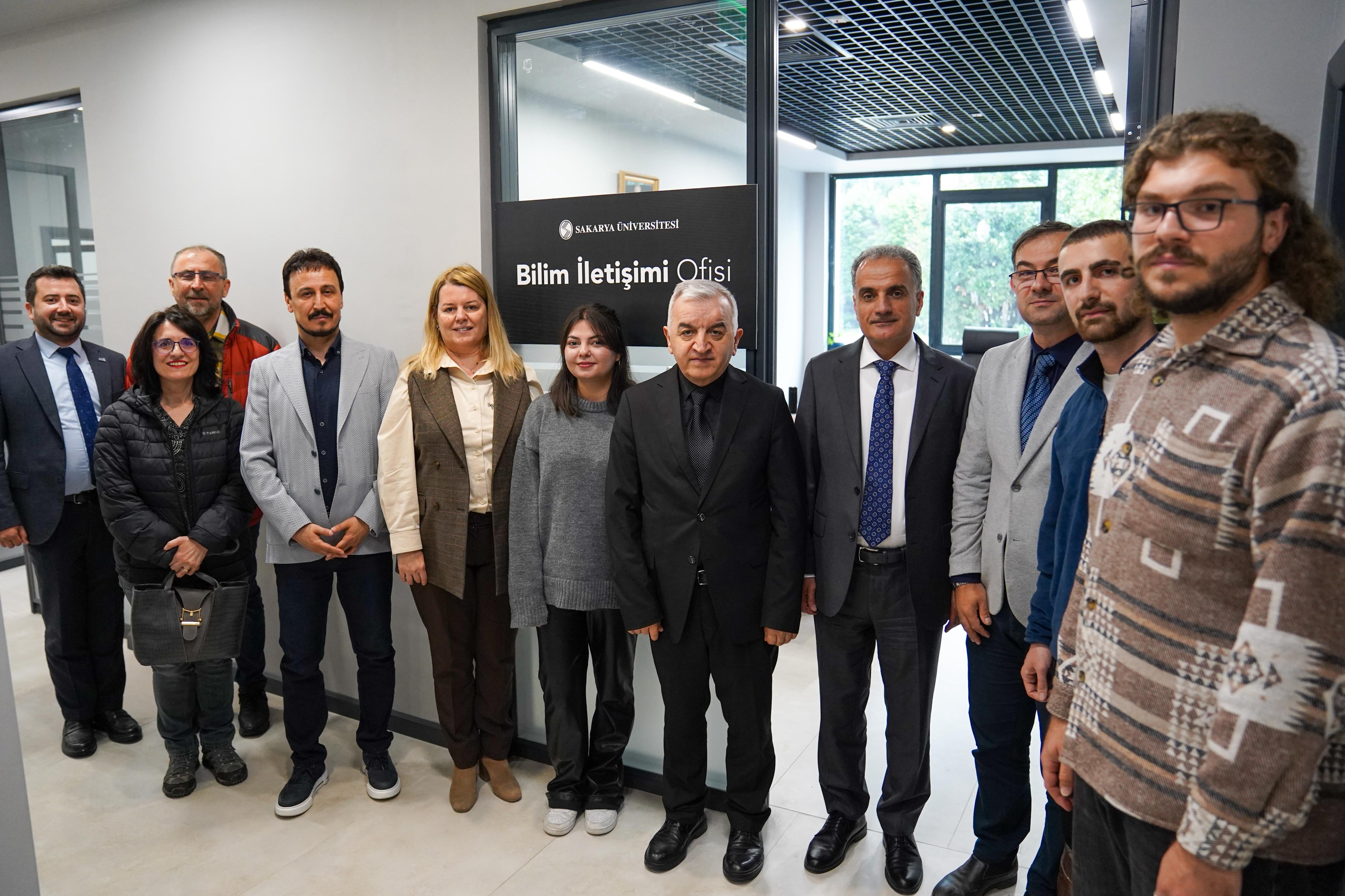 Sakarya Üniversitesinde Bilim İletişimi Ofisi Açıldı