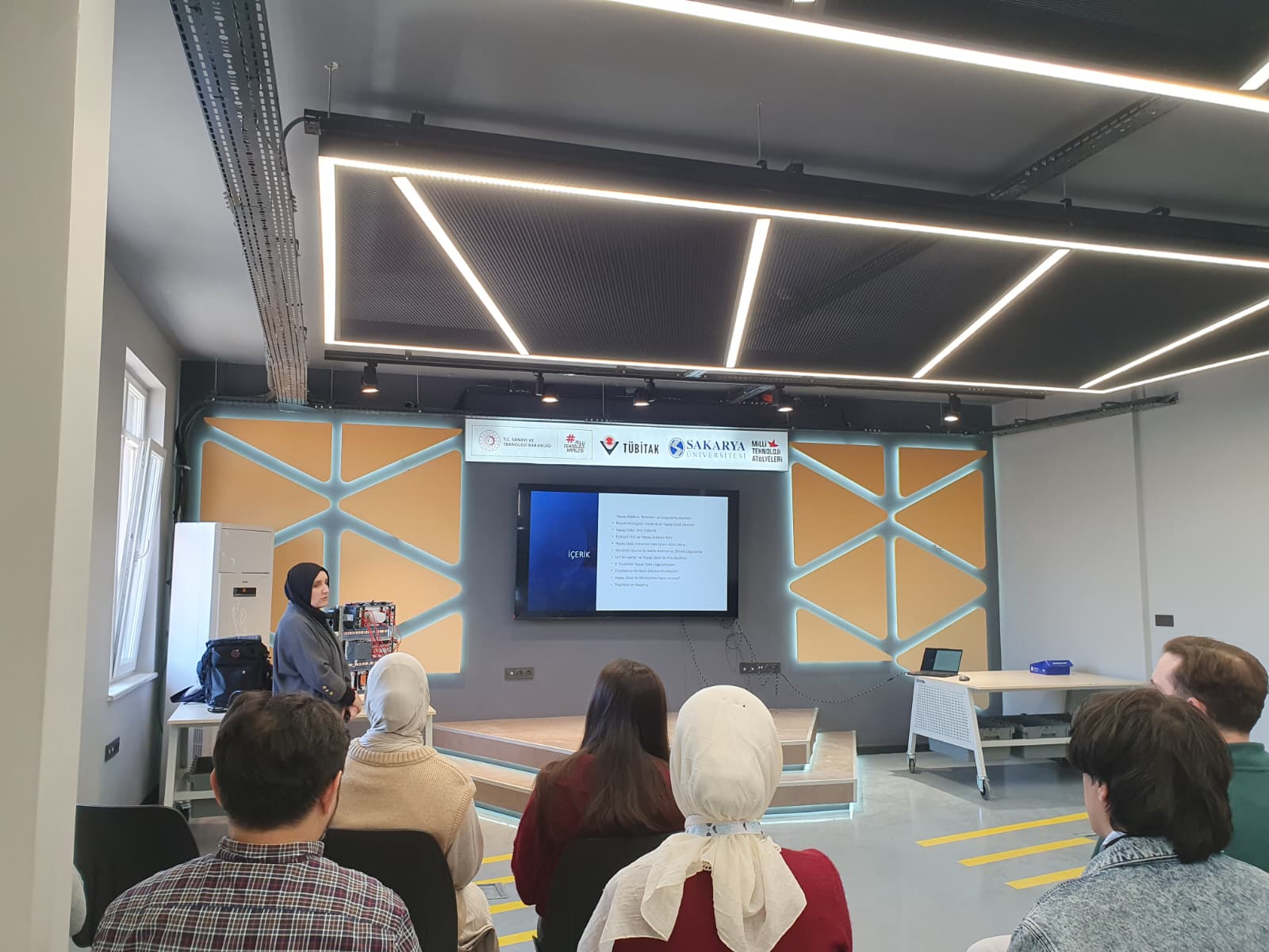 SAU Milli Teknoloji Atölyesi’nde Bilim ve Teknoloji Haftası Programı