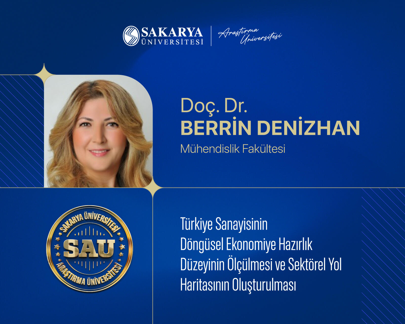 Türkiye’nin Döngüsel Ekonomi Yol Haritasına SAU’den Akademik Katkı 