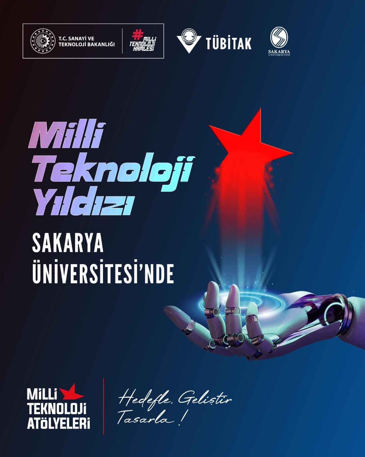 Milli Teknoloji Yıldızı Sakarya Üniversitesinde