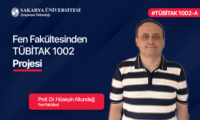 Fen Fakültesinden TÜBİTAK 1002-A Projesi