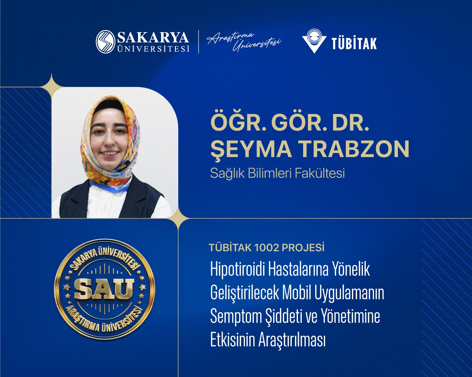 Sakarya Üniversitesinden Hipotiroidi Hastalarına Yenilikçi Dijital Sağlık Çözümü