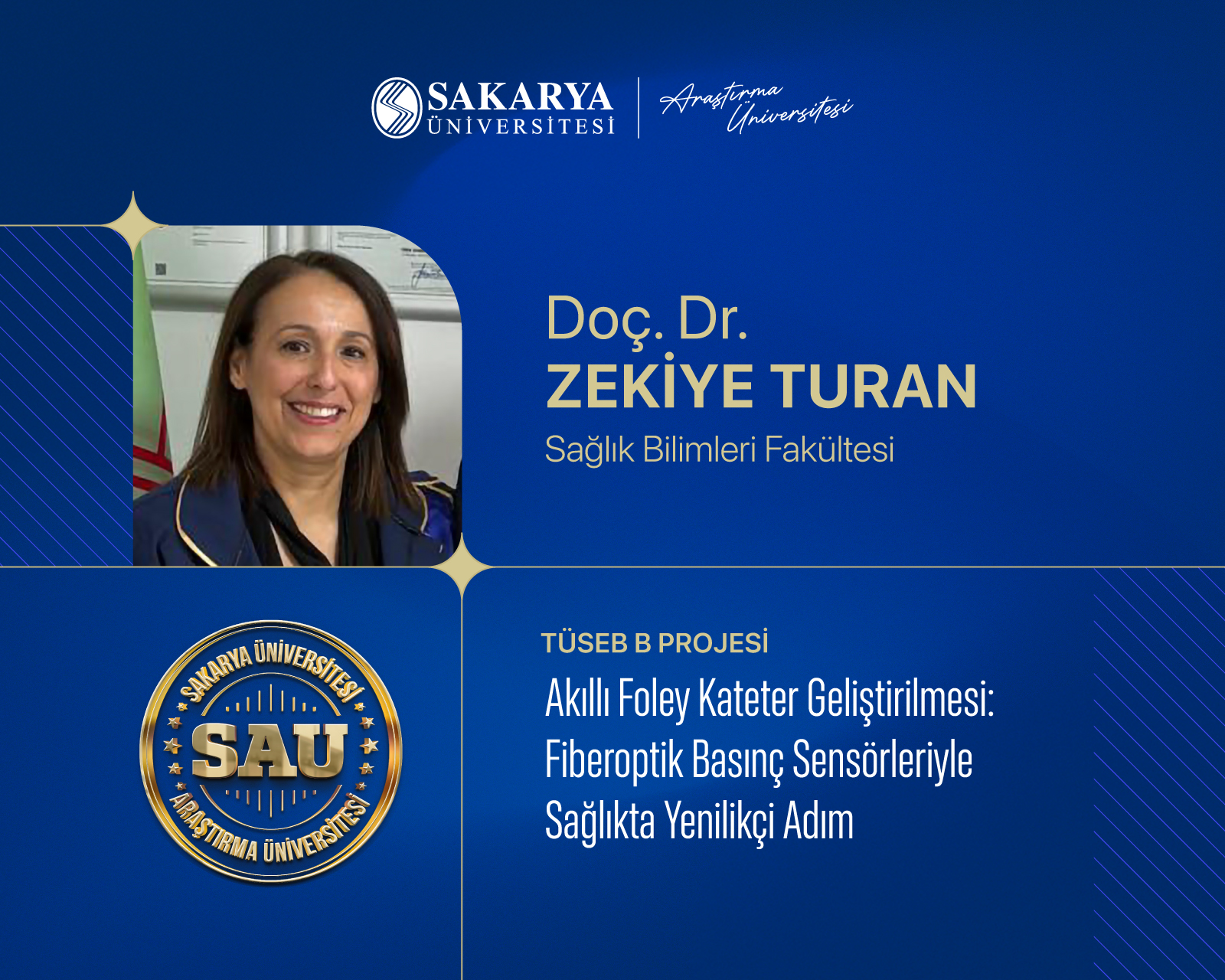 SAU’de Akıllı Foley Kateter Projesi TÜSEB Desteği Aldı