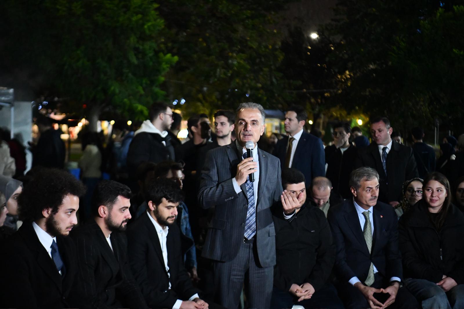 SAU’de Şehir-Üniversite Kaynaşması: Rektör Al ve Başkan Alemdar Öğrencilerle Bir Araya Geldi