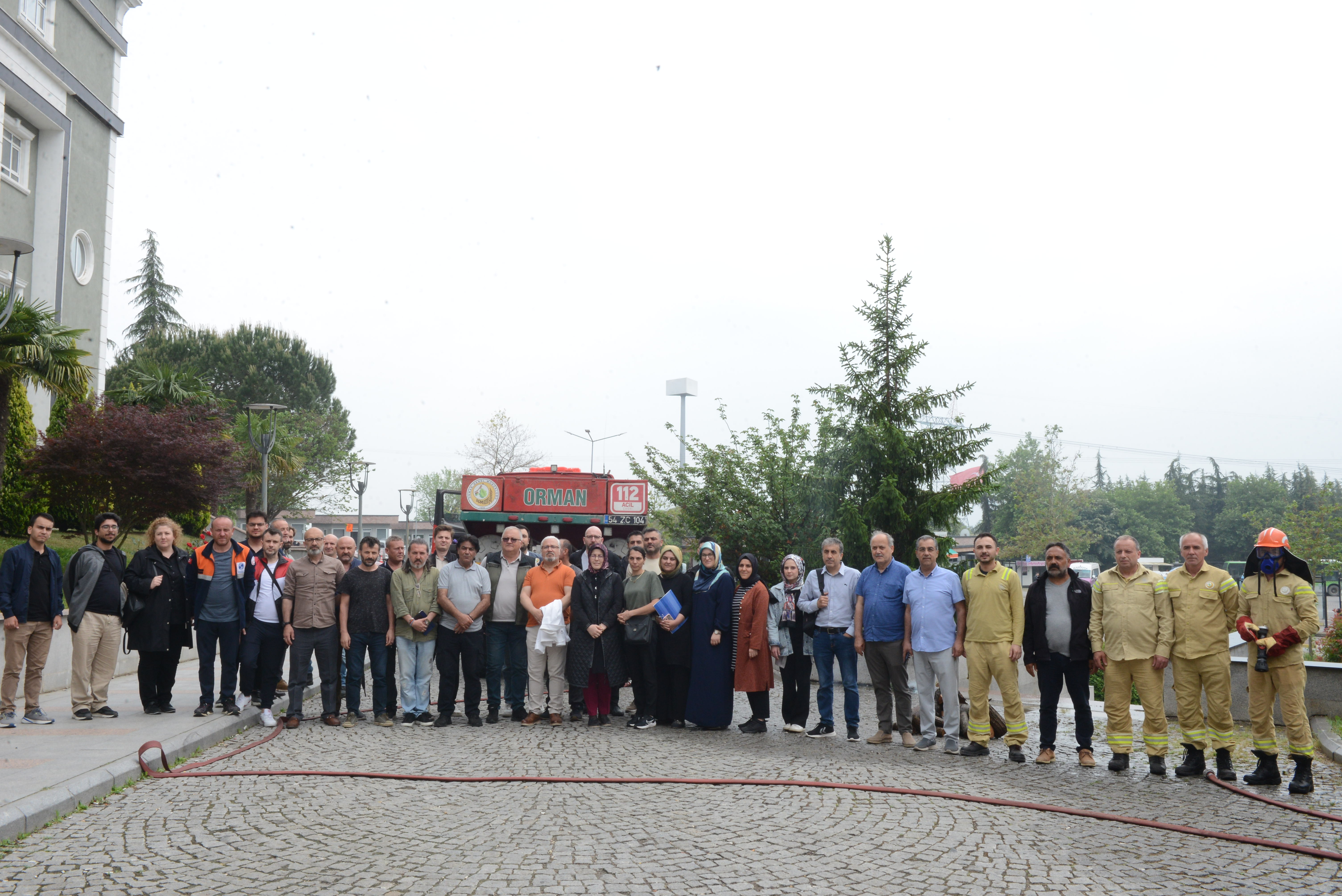 Sakarya Üniversitesinde Orman Yangınlarıyla Mücadele Eğitimi Düzenlendi